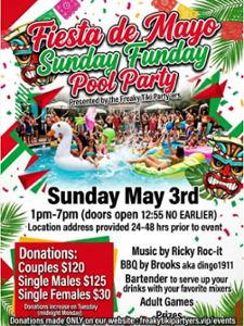 Fiesta de Mayo Sunday Funday Pool Party