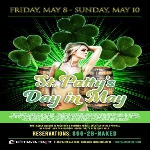 WEEKEND #02 – MAY 8TH - 10TH, 2026: ST. PATTY’S DAY IN MAY