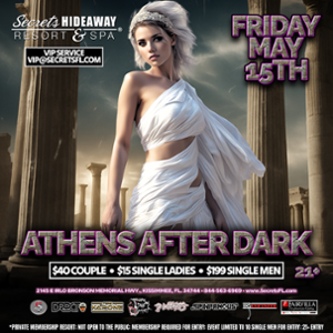 Friday Pool Party AND Athens After Dark