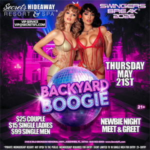 Backyard Boogie Meet &amp; Greet: Swingers Break® Takeover