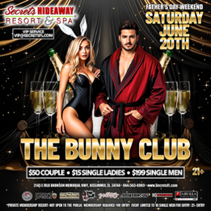 Saturday Pool Party AND The Bunny Club: Father's Day Weekend