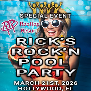 SLS Radio's ROCKING NAKED POOL PARTY!